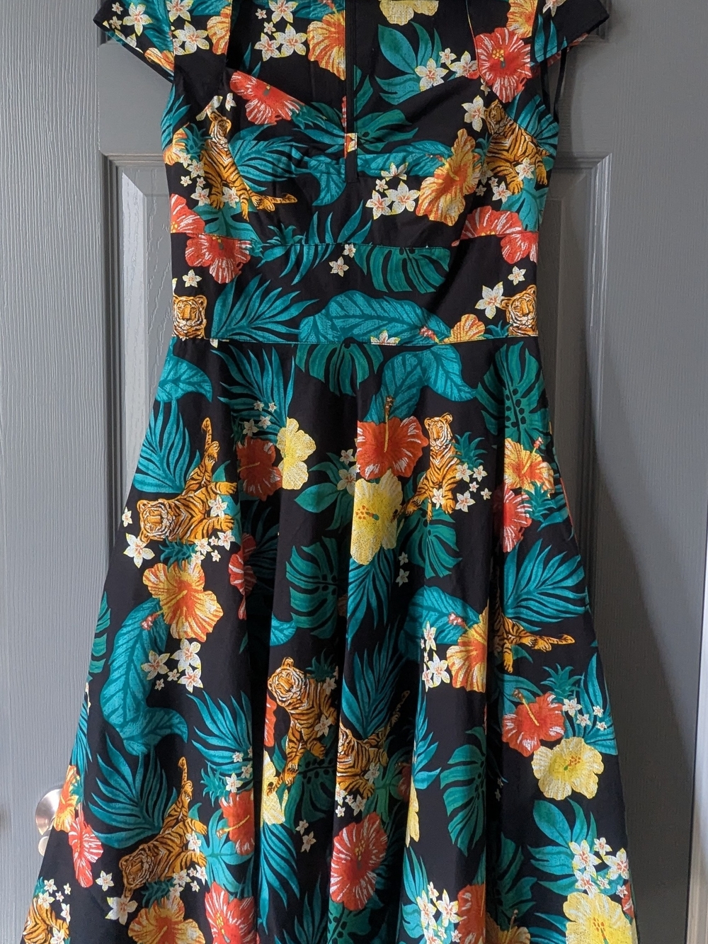 Hell Bunny Vintage Floral Dress